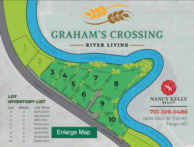 Map of Grahams Crossing Development